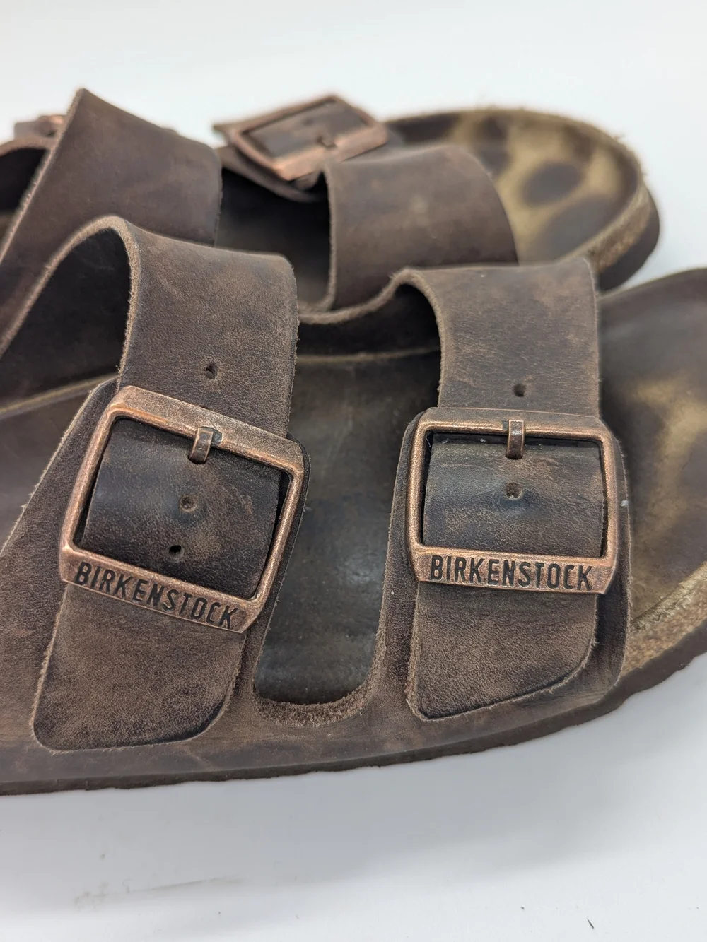 Birkenstock Arizona Brown Leather Sandals EU 39 Men's 6/6.5 Women's 8/8.5